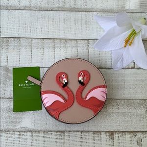 ♠️ Kate spade by the pool flamingo coin purse 💠 CLEARANCE 💠